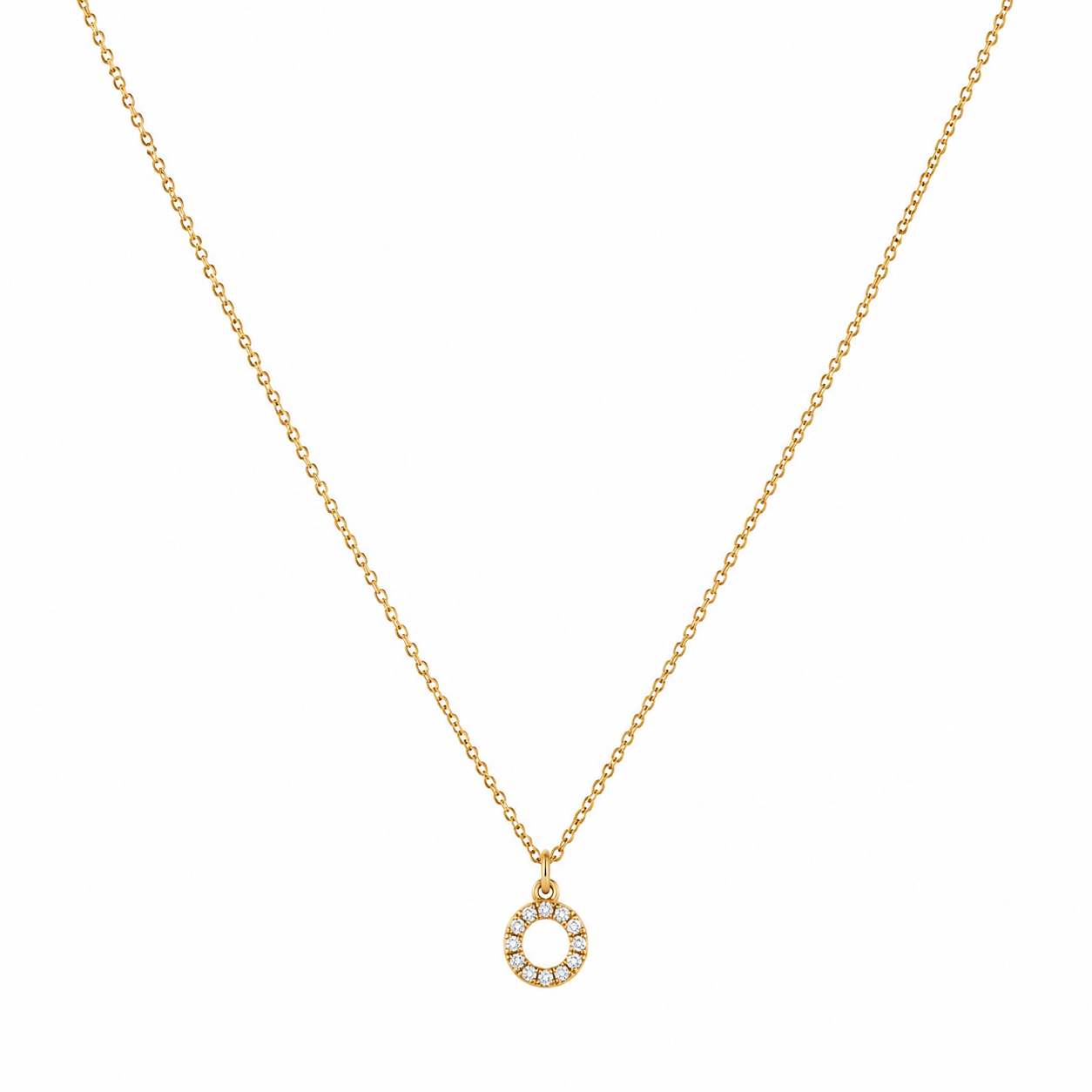 O Initial Necklace / Collier