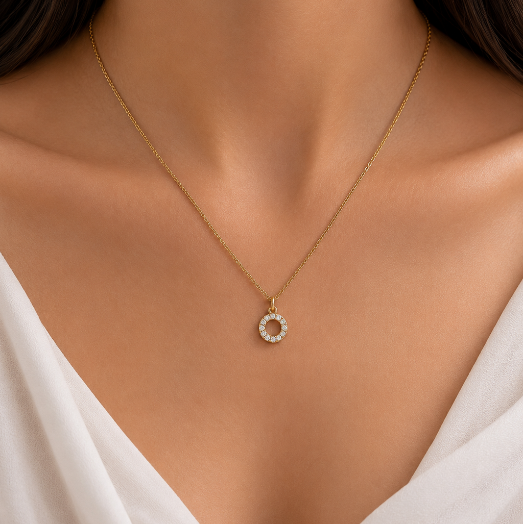 O Initial Necklace / Collier