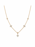Floral Drop Necklace / Collier