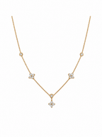 Collier Pendentif Floral