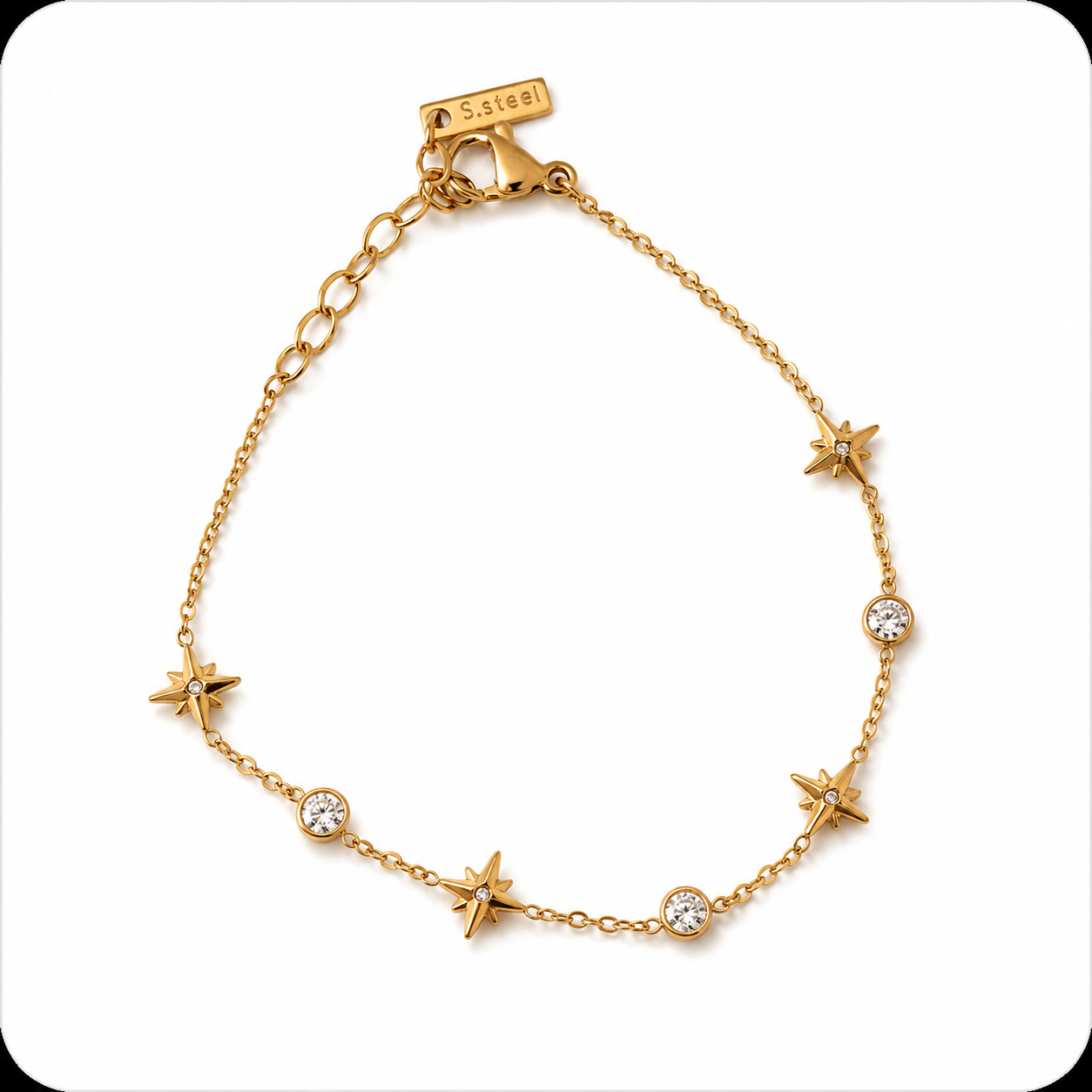 Star Golden Bracelet