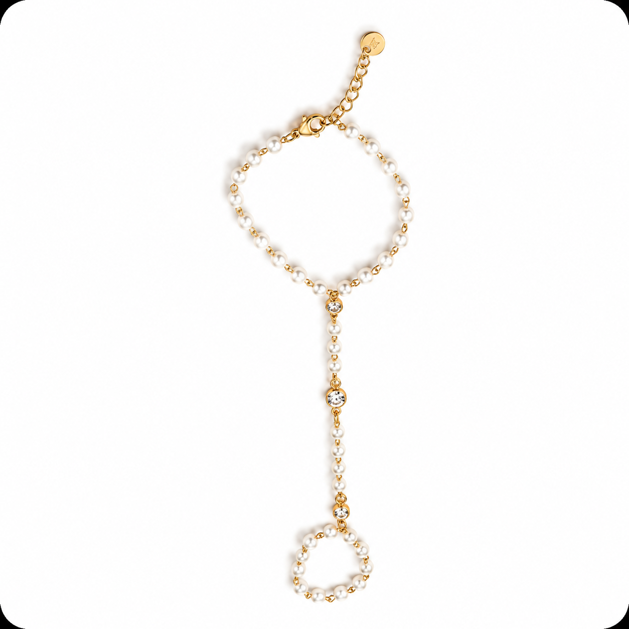Pearl Elegant Ring Bracelet
