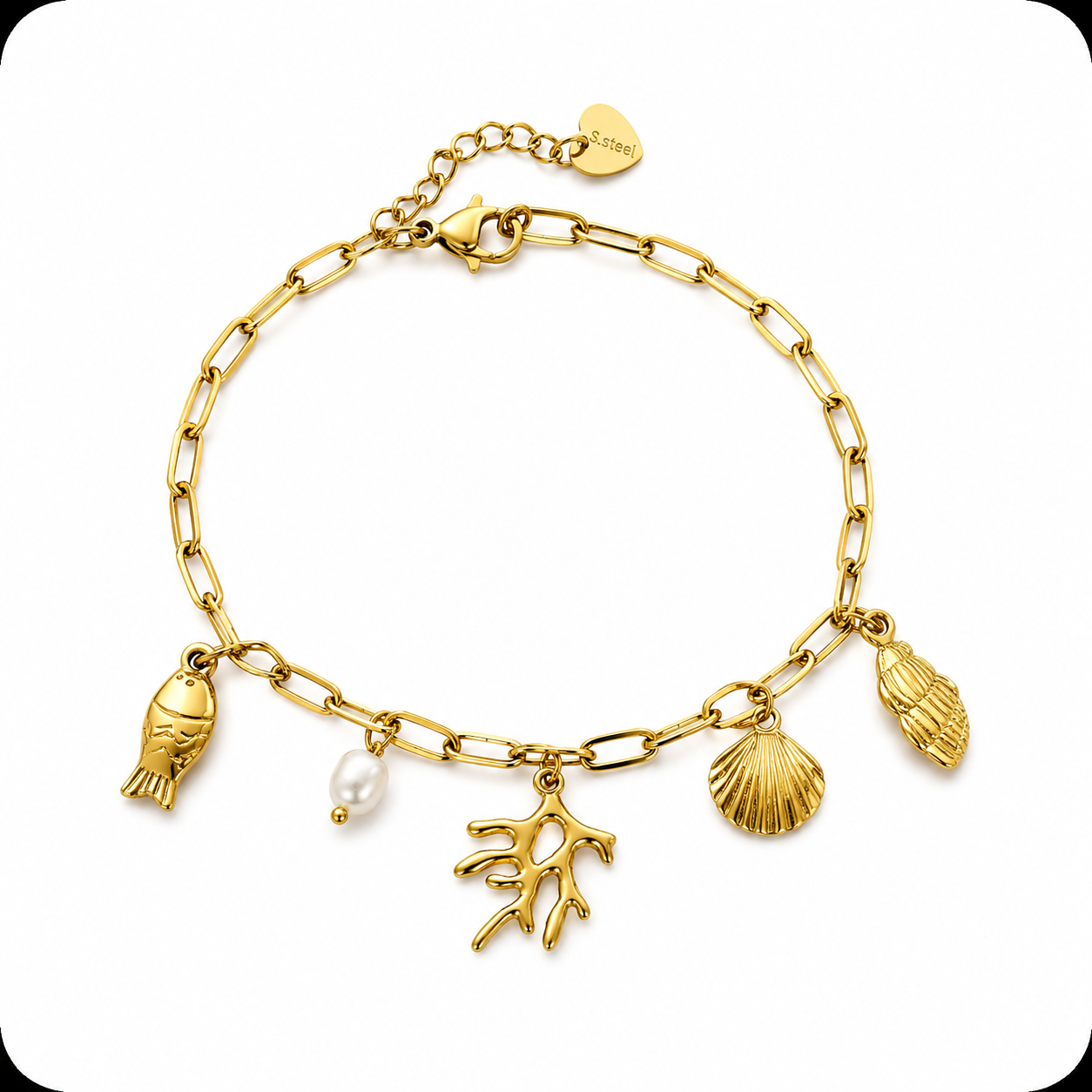 Coral Sea Anklet