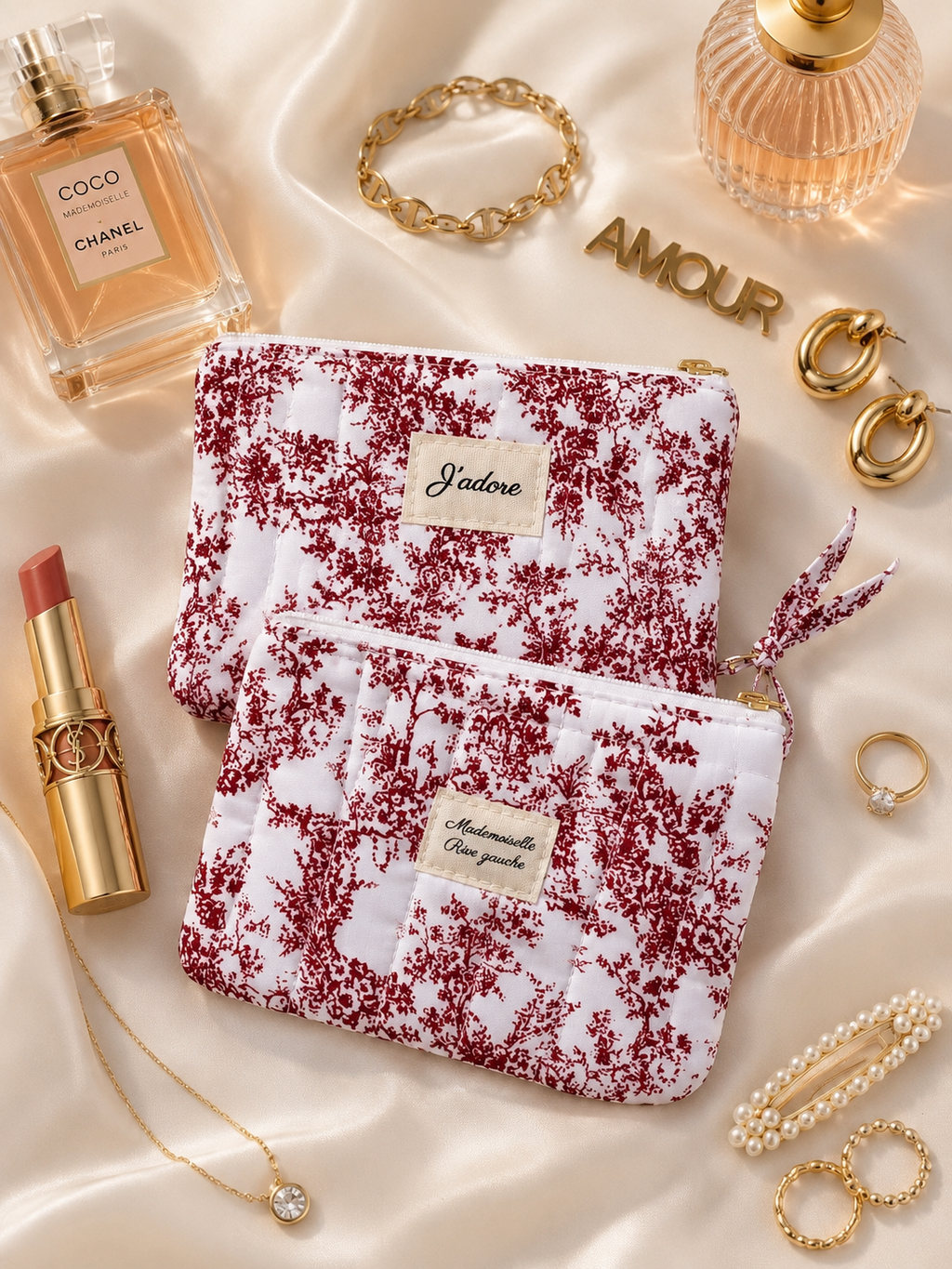 Mademoissele Red Clutch / Pochettes