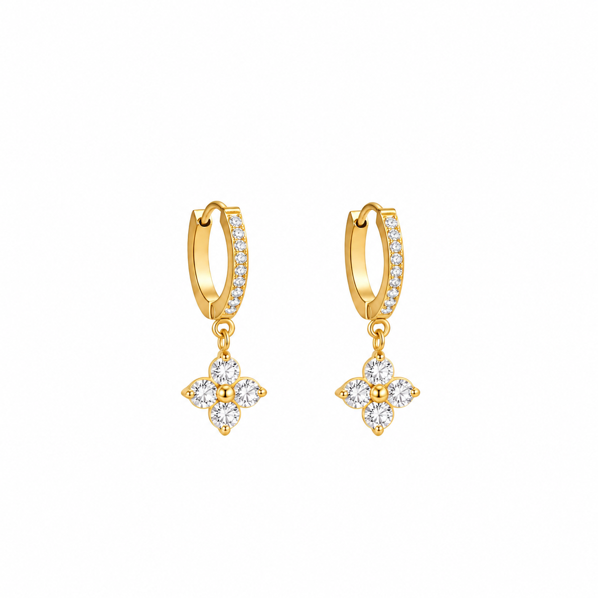 BOUCLES D'OREILLES - FLORA