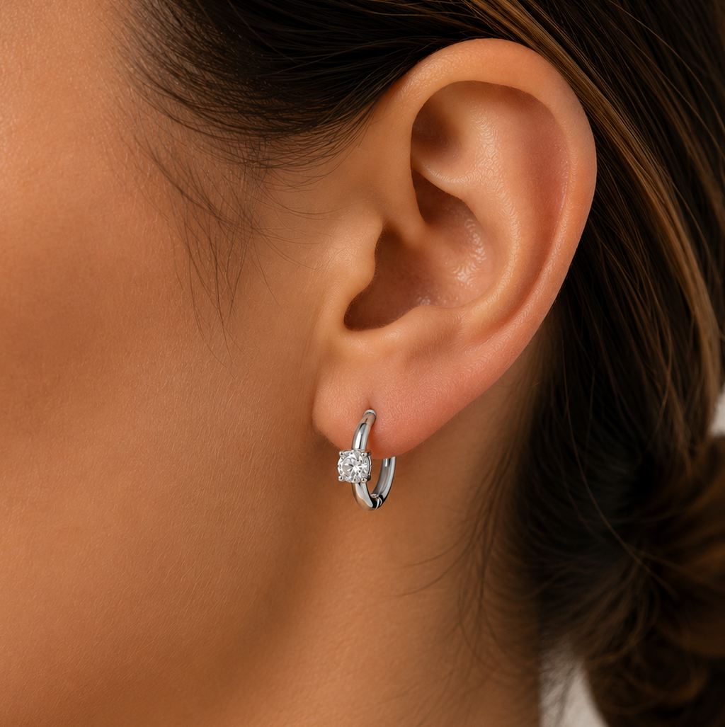 Boucles d'Oreilles Argent