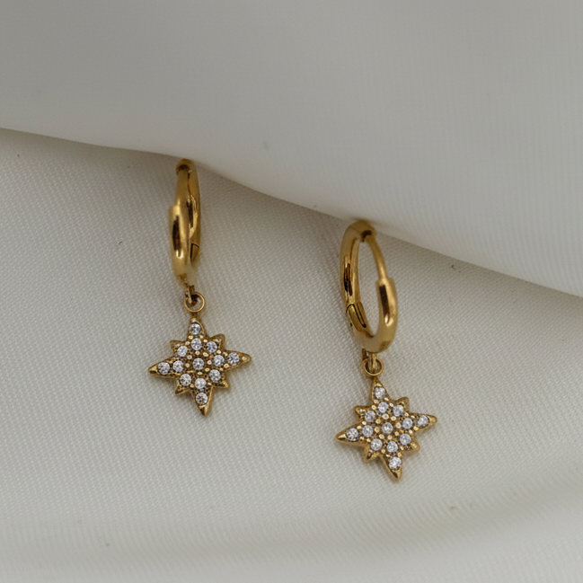 Polar Star Earrings