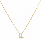 Leo Zodiac Necklace — Stainless Steel
