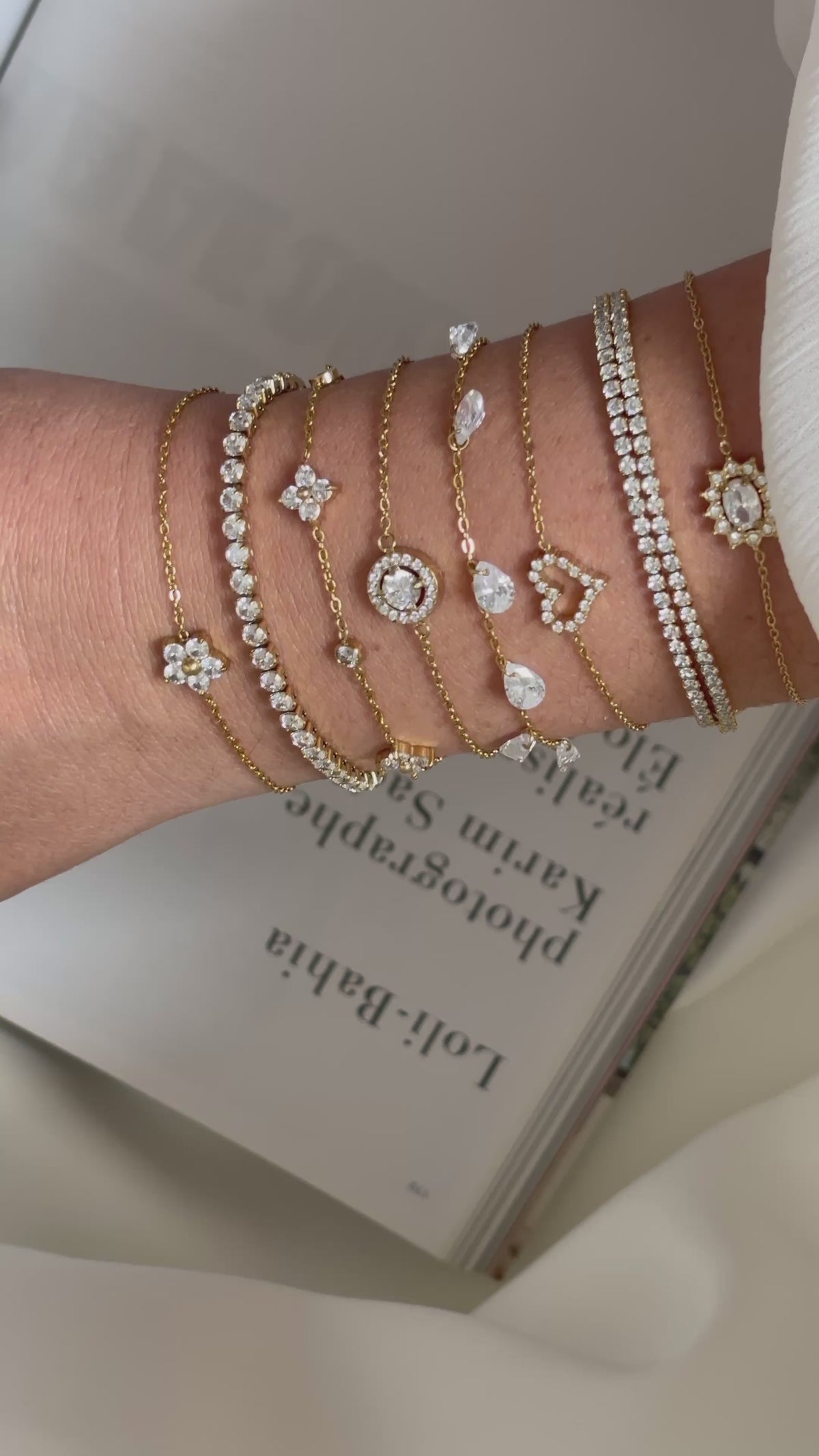 TENNIS BRACELET - VALENTINE