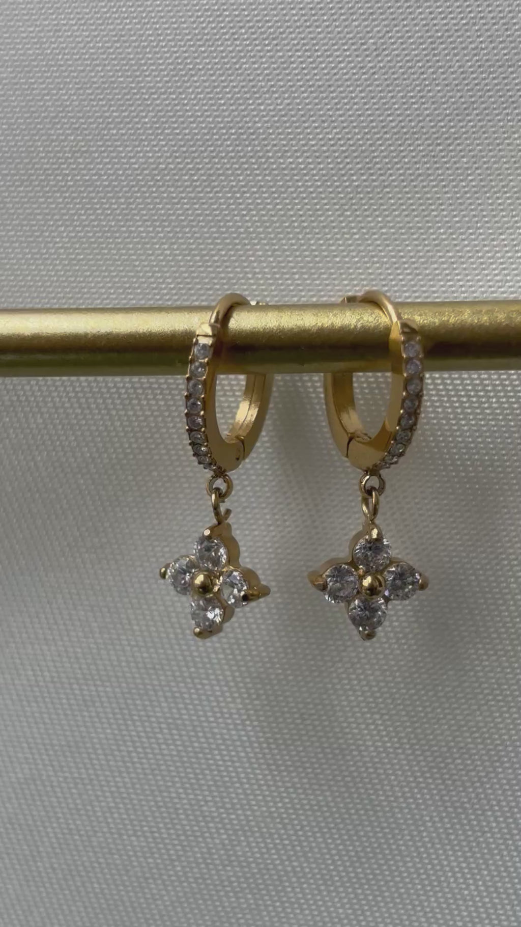 BOUCLES D'OREILLES - FLORA
